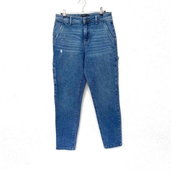 Sincerely Jules carpenter Blue Ankle Cropped Jeans - Picture 1 of 6